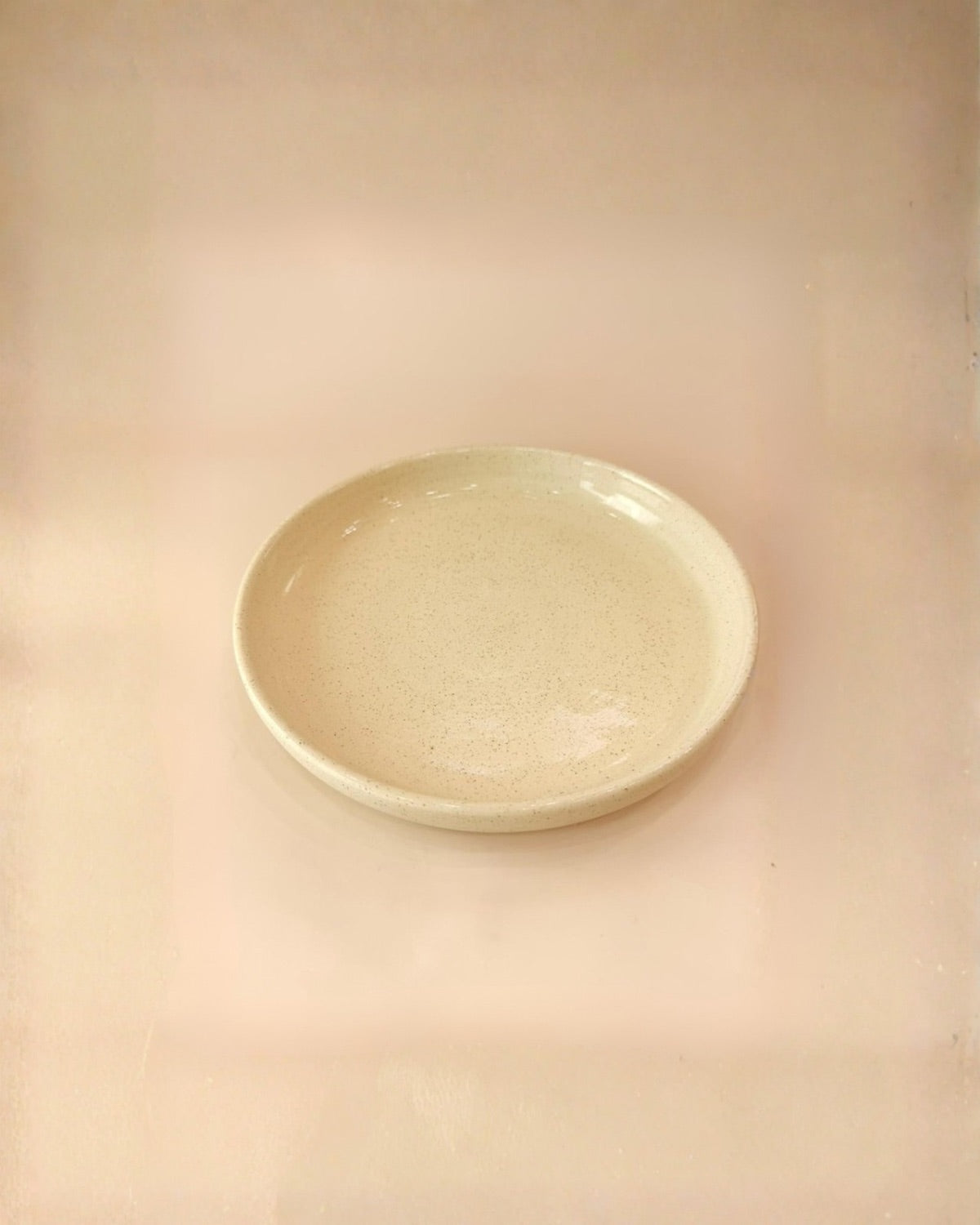 Assiette Corps - Grès Moucheté