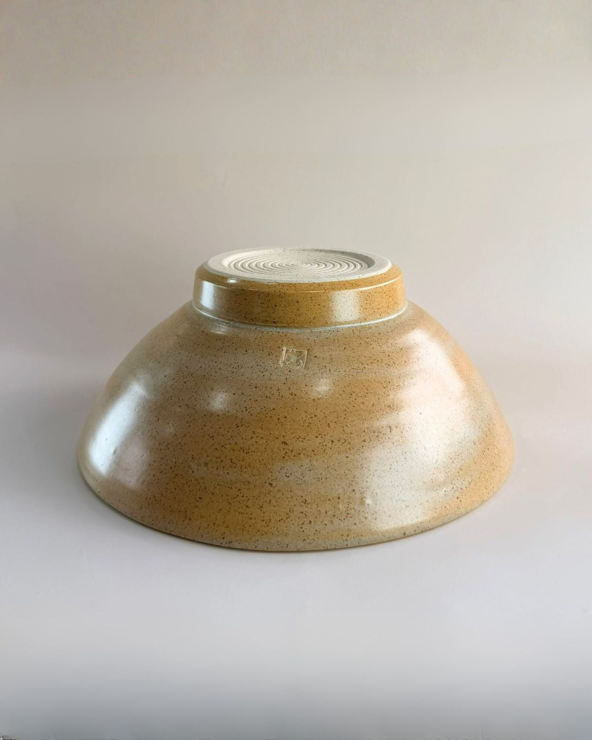 Saladier Empreinte - Ocre