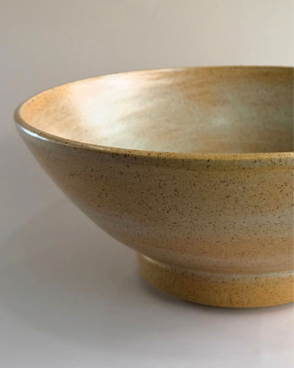 Saladier Empreinte - Ocre