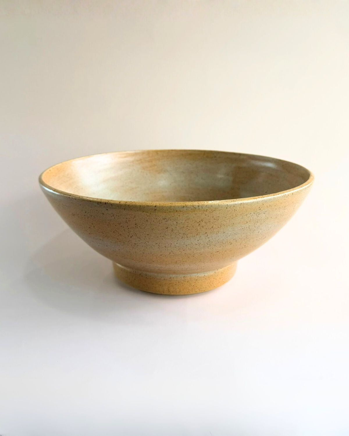 Saladier Empreinte - Ocre